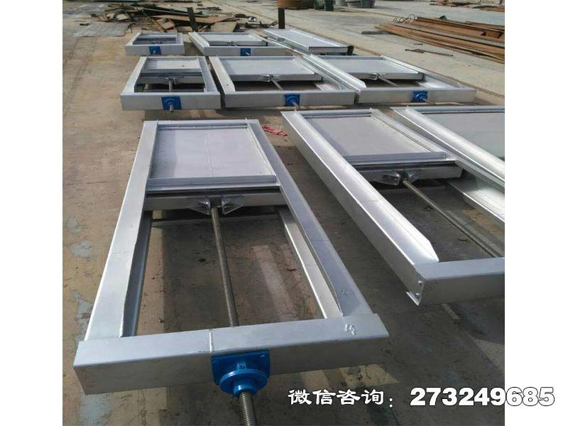 鼓楼污水处理不锈钢闸门