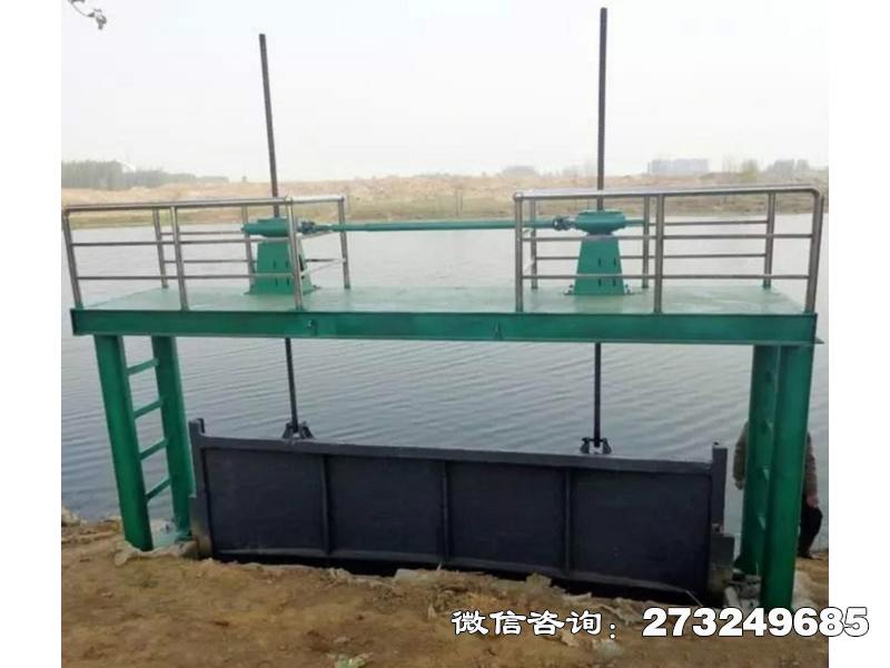 鼓楼水坝拦水闸门