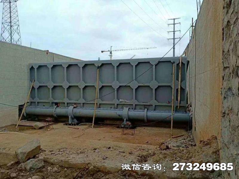 鼓楼液压翻板水闸门
