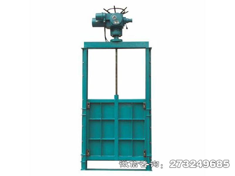 鼓楼手电机闸一体钢闸门