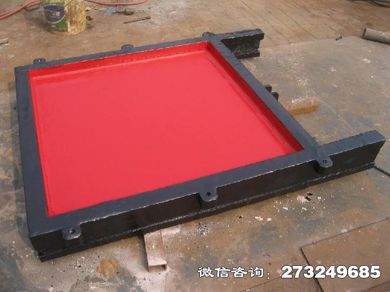 鼓楼方型铸铁闸门